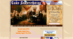 Desktop Screenshot of campconstitution.net